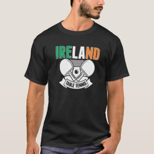 Irland Ping Pong   Irisches Tischtennis-Team Unter T-Shirt