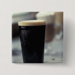 Irland. Pint Guinness. Button