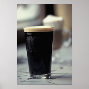 Irland. Pint Guinness. Poster