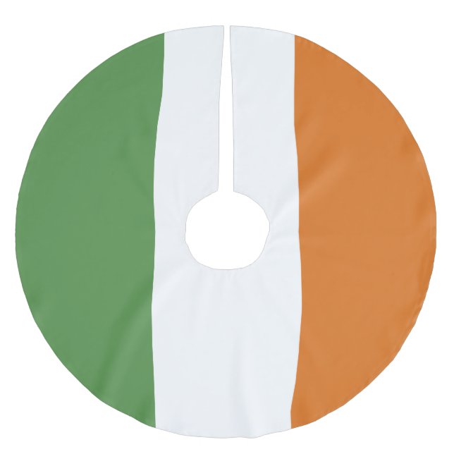 Irland Polyester Weihnachtsbaumdecke (Vorderseite)