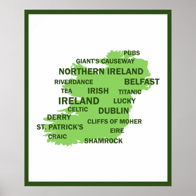 Irland Poster (Vorne)