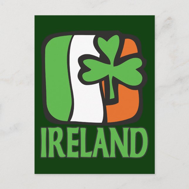 Irland Postkarte (Vorderseite)