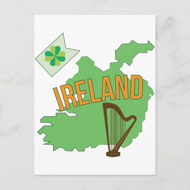 Irland Postkarte (Vorderseite)