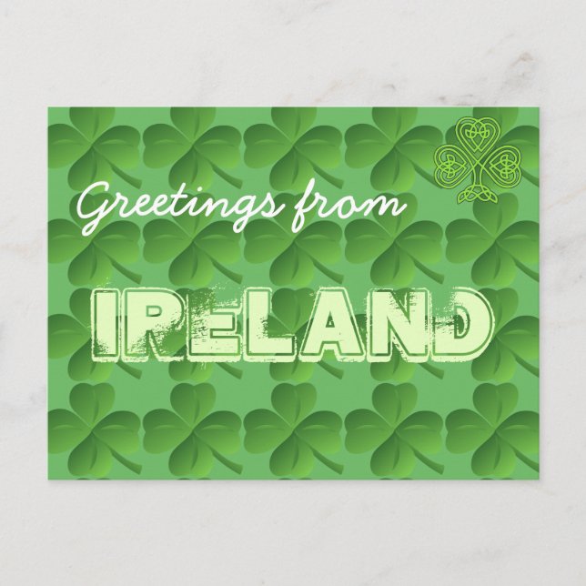 Irland Postkarte (Vorderseite)