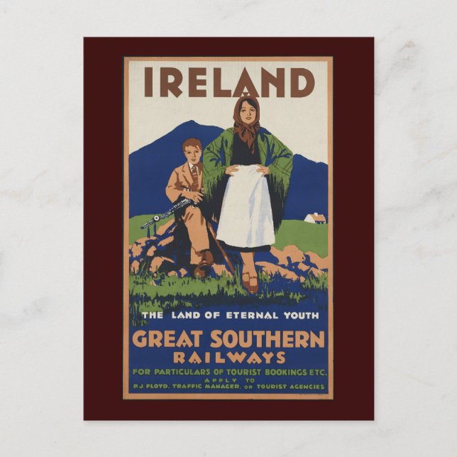 Irland Postkarte (Vorderseite)