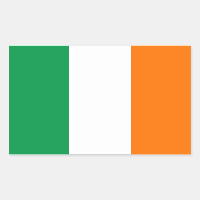 Irland Rechteckiger Aufkleber (Vorderseite)