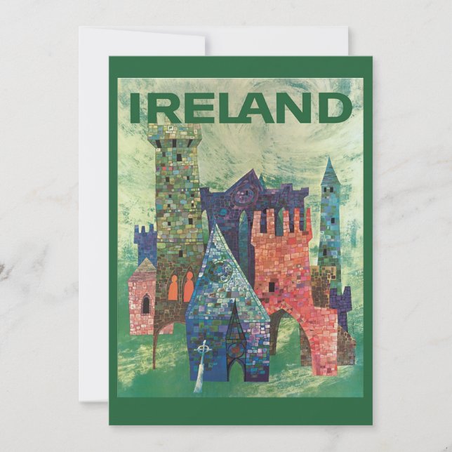 Irland Reise 5x7 große Postkarte (Vorderseite)