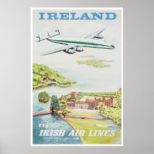 Irland Reise Kunst Druck Irisches Poster Zuhause