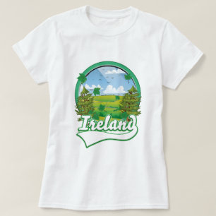 Irland Reise Logo T-Shirt