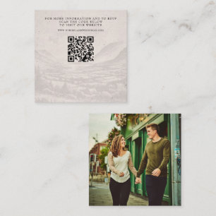 Irland Reisepass Hochzeit QR Begleitkarte