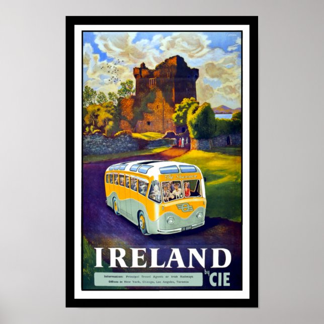 Irland Reiseplakat Poster (Vorne)