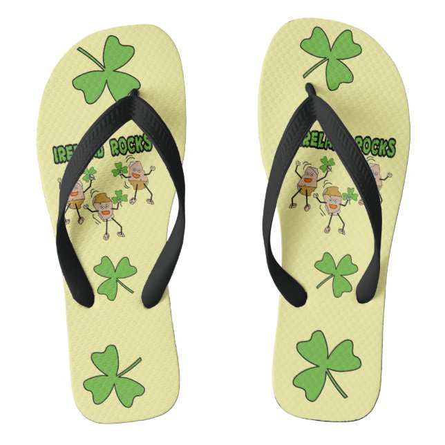 Irland Rocks Flip Flops (Fußbett)