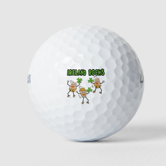 Irland Rocks Golfball (Vorderseite)