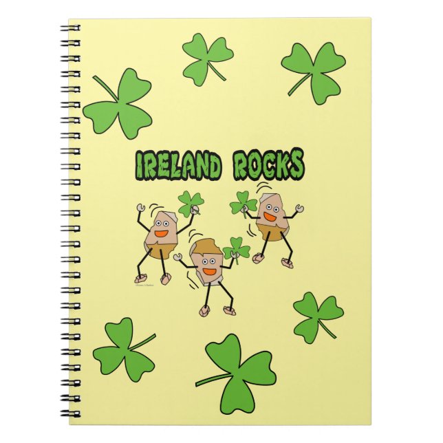 Irland Rocks Notizblock (Vorderseite)
