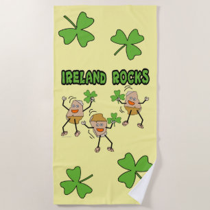 Irland Rocks Strandtuch