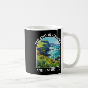 Irland ruft und ich muss gehen St. Patrick's Day Kaffeetasse