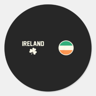 Irland  runder aufkleber
