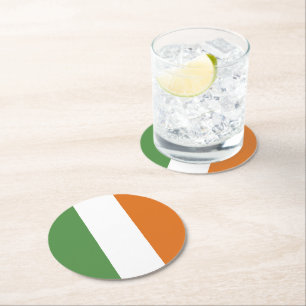 Irland Runder Pappuntersetzer