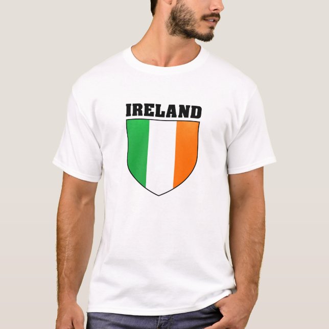Irland-Schild-Shirt T-Shirt (Vorderseite)