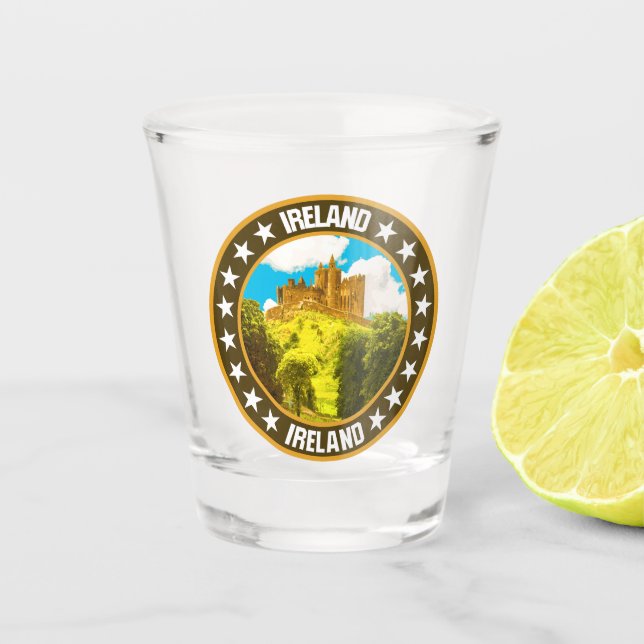 Irland Schnapsglas (Vorderseite)