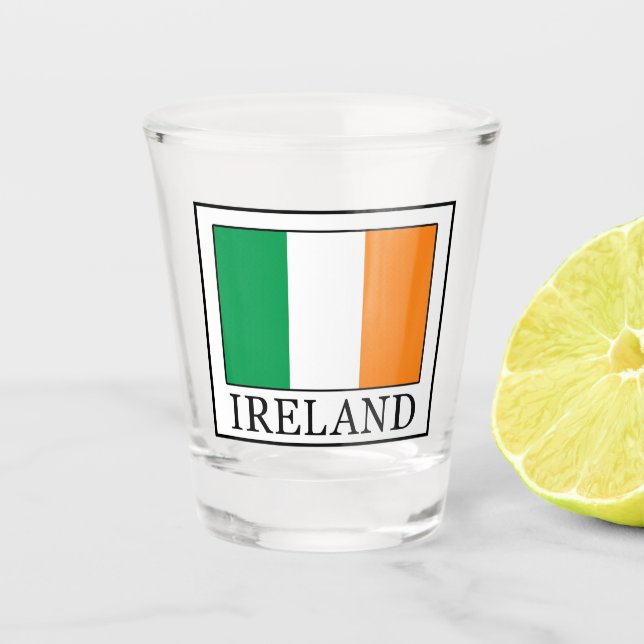 Irland Schnapsglas (Vorderseite)