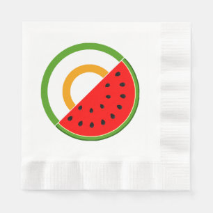 IRLAND STEHT MIT PALÄSTINA - Wassermelone Serviette