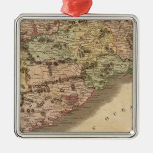 Irland südlich silbernes ornament