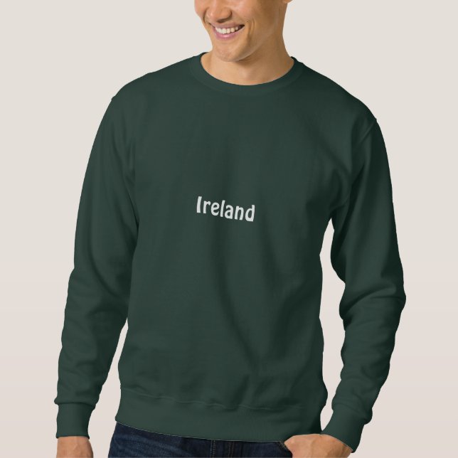 IRLAND - Sweatshirt (Grün) (Vorderseite)