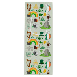 Irland Symbole Geschenktüte Für Weinflaschen