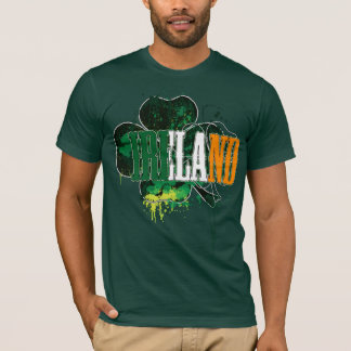 Irland-T-Shirt (gemalter Klee) T-Shirt
