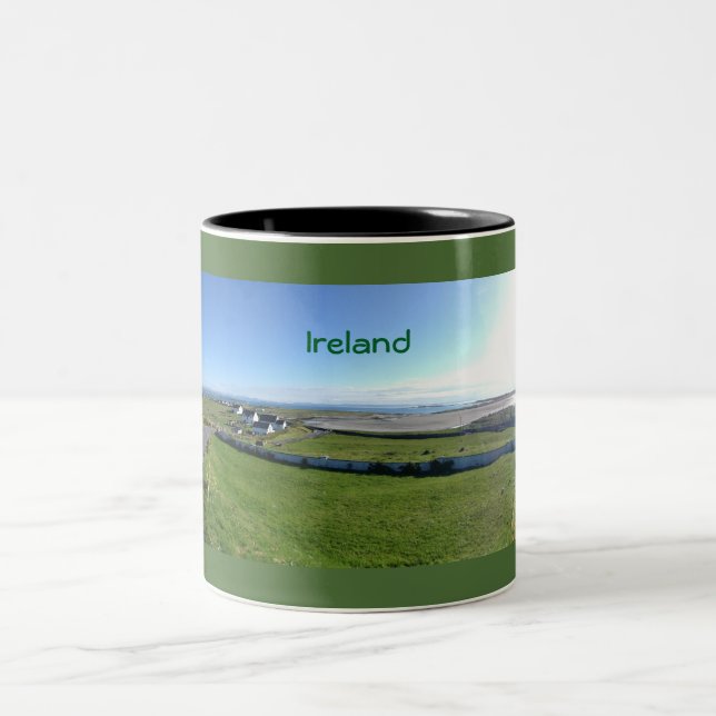 Irland-Tasse Zweifarbige Tasse (Mittel)