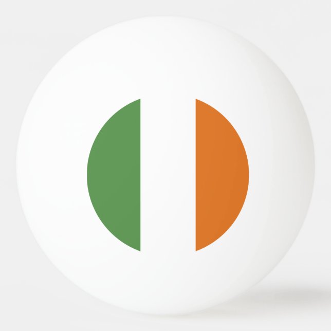 Irland Tischtennisball (Vorderseite)