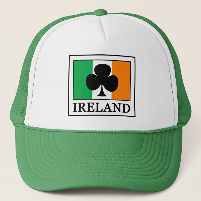 Irland Truckerkappe (Vorderseite)
