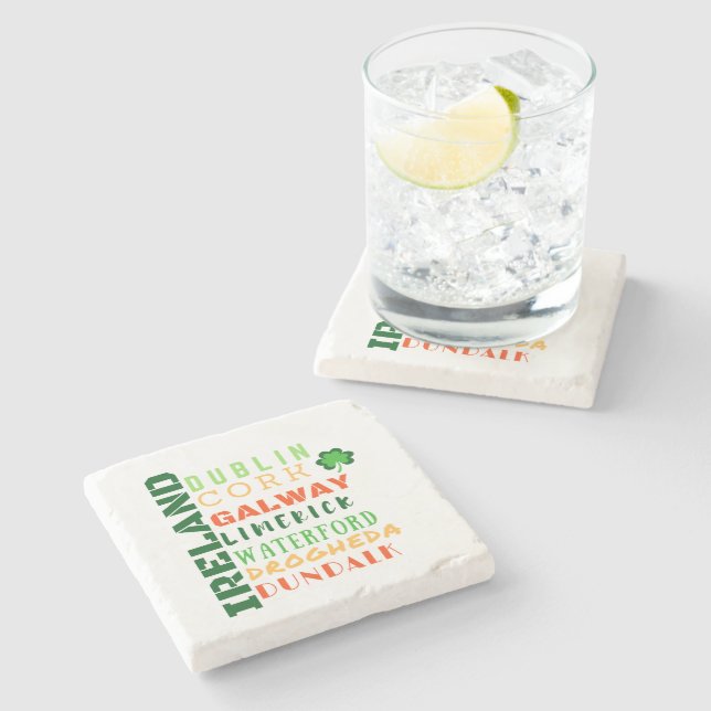 IRLAND U-BAHN STEINUNTERSETZER (Seitenansicht)