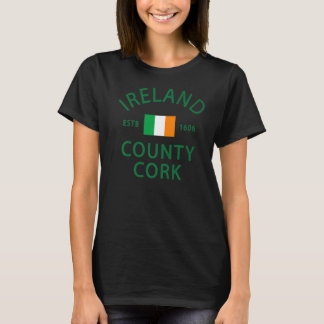 Irland und der Landkreis für irische Herkunft Cork T-Shirt