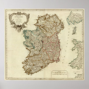 Irland und England Poster