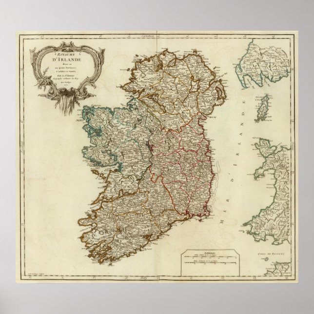 Irland und England Poster (Vorne)