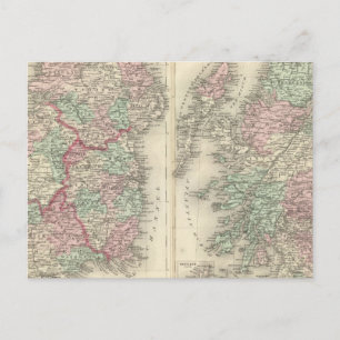 Irland und Schottland Postkarte