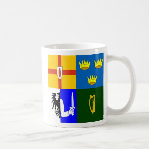 Irland Vier Provinzen Kaffeetasse