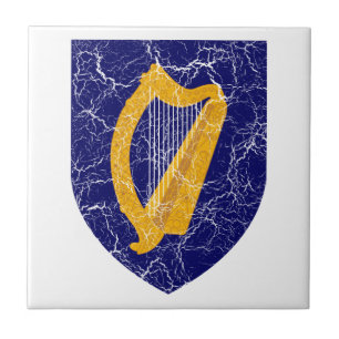 Irland-Wappen Fliese