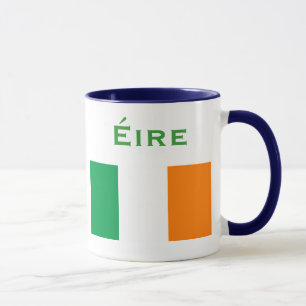 Irland-Wappen und Flagge Mug* Tasse