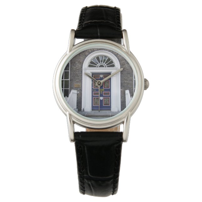 Irland watch - Antique Dublin Doorway Armbanduhr (Vorderseite)