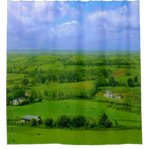 Irland weidet Duschvorhang