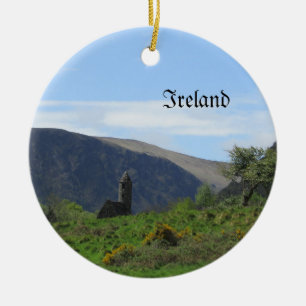 Irland-Weihnachtsbaum-Verzierung Keramik Ornament