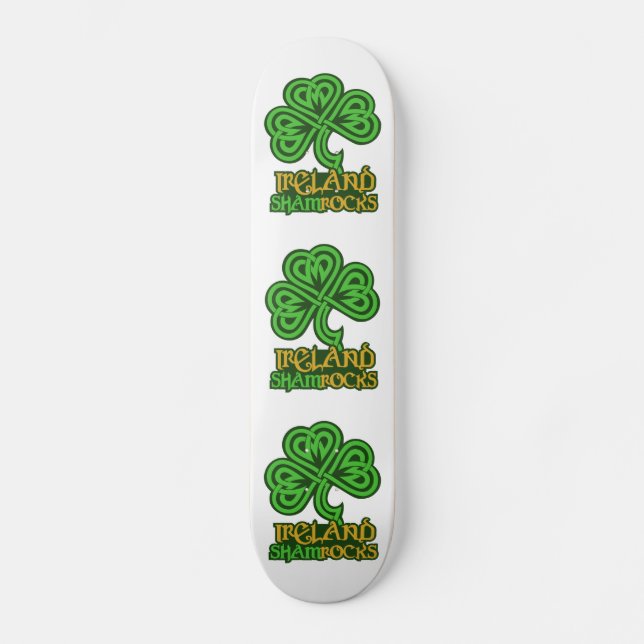Irland Zollskateboard Skateboard (Vorderseite)