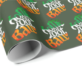 Irland Zuhause Football Gift Wrap, GAA Geschenkpapier