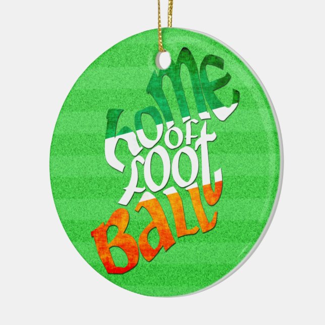 Irland Zuhause von Peil Ghaelach Keramikornament (Links)