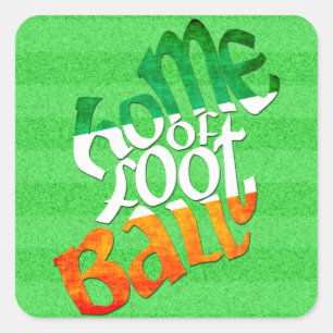 Irland Zuhause von Peil Ghaelach Quadratischer Aufkleber