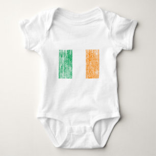 Irlandflagge Baby Strampler