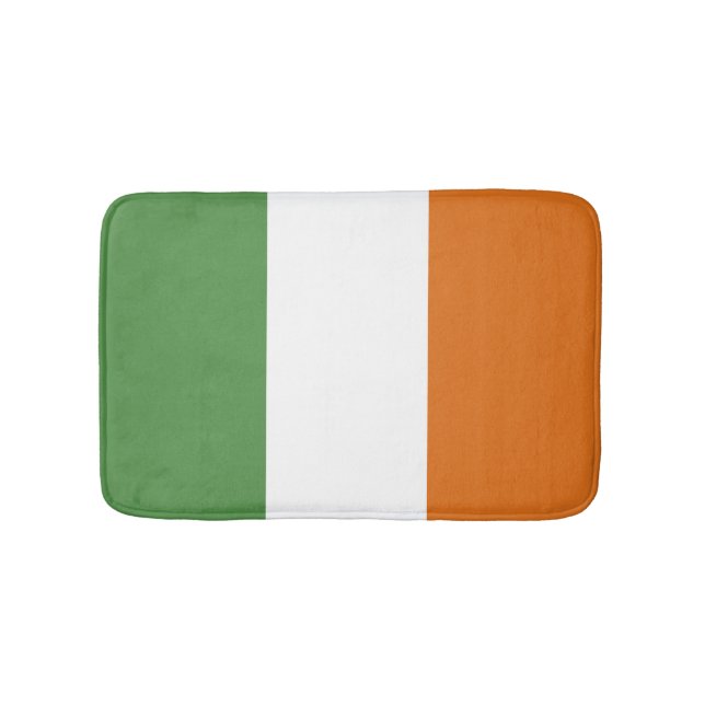 Irlandflagge Badematte (Vorderseite)
